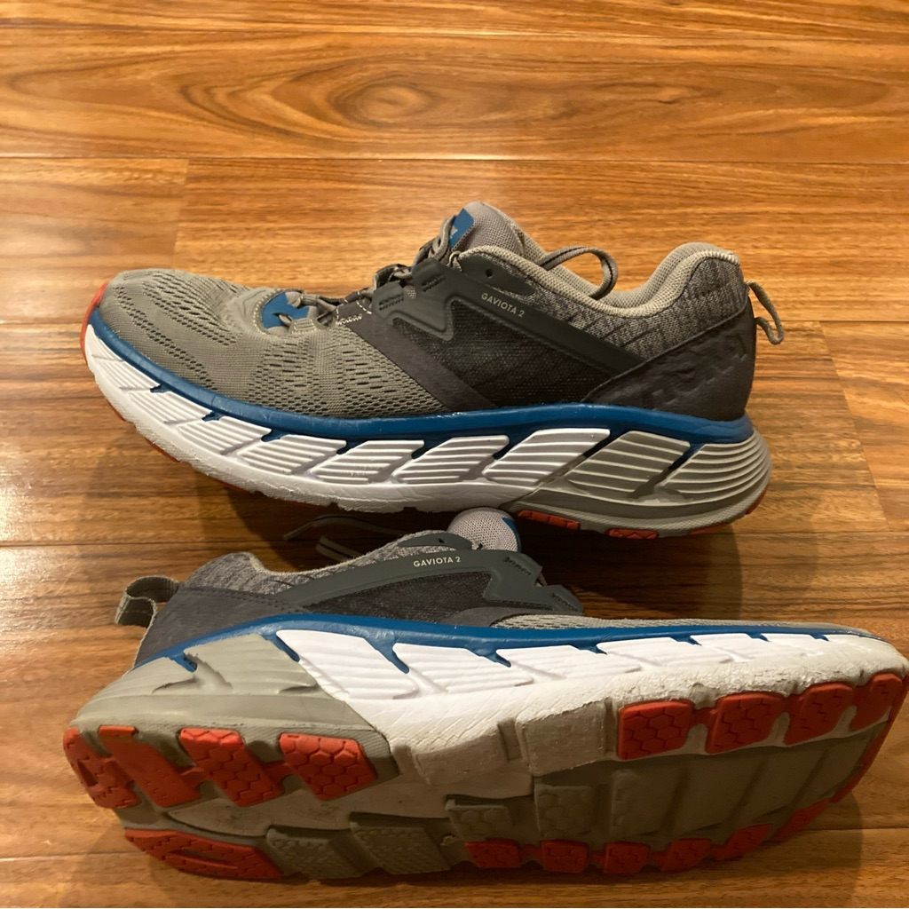 Size 9- Hoka One One Gaviota 2 Gray - 1099629-Fgsr